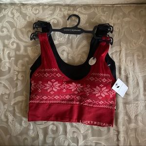 NWT lucky brand sport bras